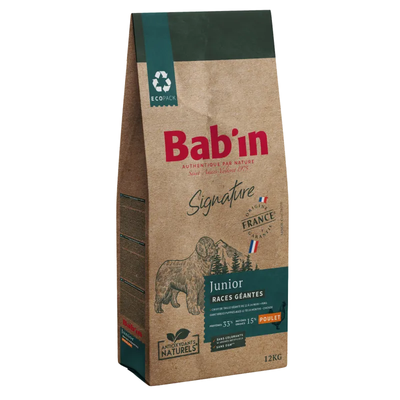 BAB'IN SIGNATURE Junior - Races géantes  14 kg