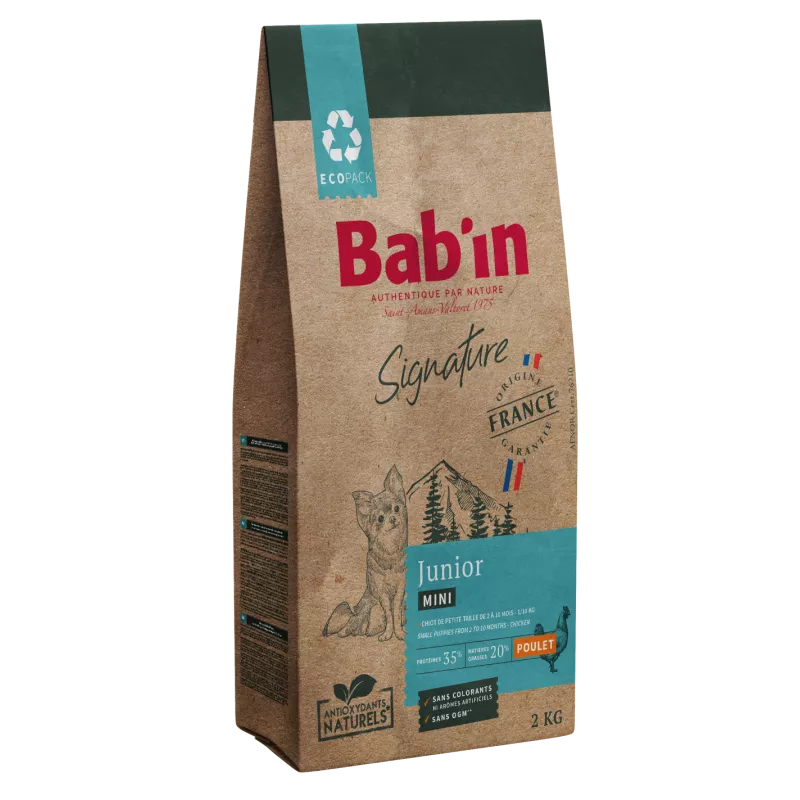 BAB'IN SIGNATURE Mini Junior - Poulet 2KG